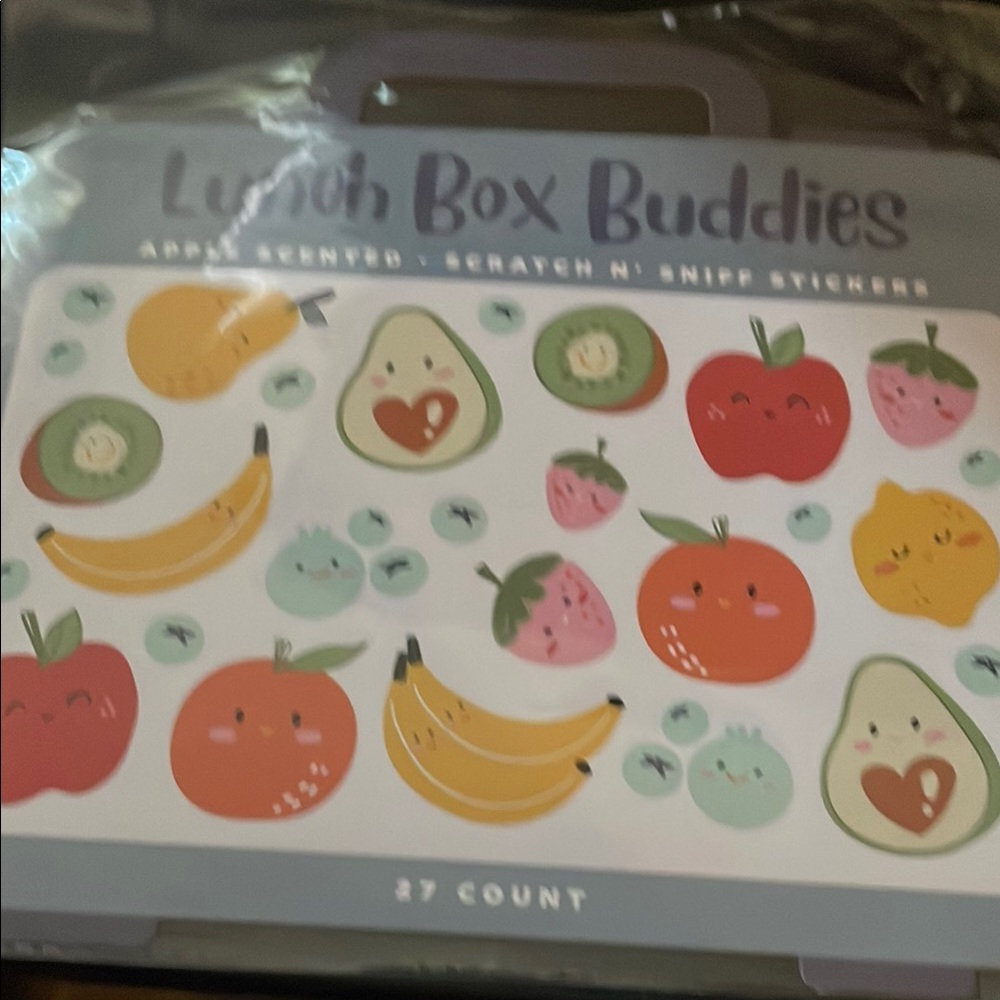 NIP  27 Fruit-Themed Scratch 'n Sniff Stickers